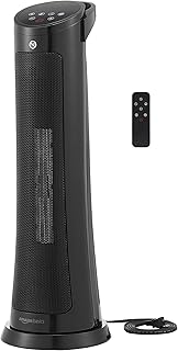 Amazon Basics Oscillating Tower Heater 1500W (C tier)