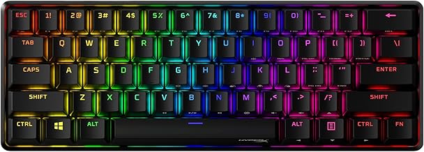 HyperX Alloy Origins 60 Mechanical Keyboard Aqua (B tier)