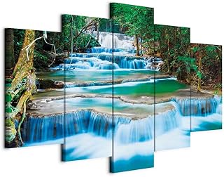 artgeist Acoustic Canvas Wall Art Waterfall 80x40 (D tier)