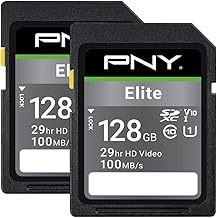 PNY Elite-X 128GB SDXC 2-Pack (C tier)