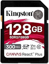 Kingston Canvas React Plus 128GB SDXC UHS-II (A tier)