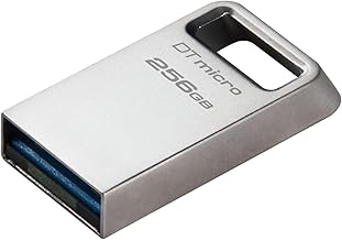 Kingston DataTraveler Micro 256GB USB 3.2 Flash Drive (A tier)