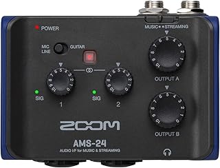Zoom AMS-24 2-In/4-Out USB Audio Interface (D tier)