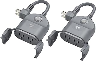 Geeni Outdoor Duo Wi-Fi Smart Plug 2 Pack (A tier)