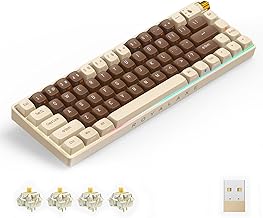 R68 60% Wireless Mechanical Keyboard Yellow (C tier)