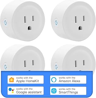 DoHome Smart WiFi Outlet HomeKit 4 Pack (B tier)