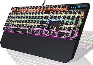 Camiysn Typewriter Style Mechanical Gaming Keyboard Blue Switch (D tier)