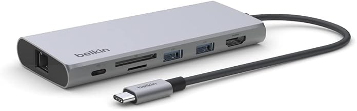 Belkin 7-in-1 USB-C Hub 4K 60Hz 100W PD (B tier)
