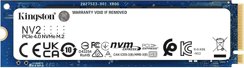 Kingston NV2 2TB PCIe Gen4 NVMe SSD (C tier)