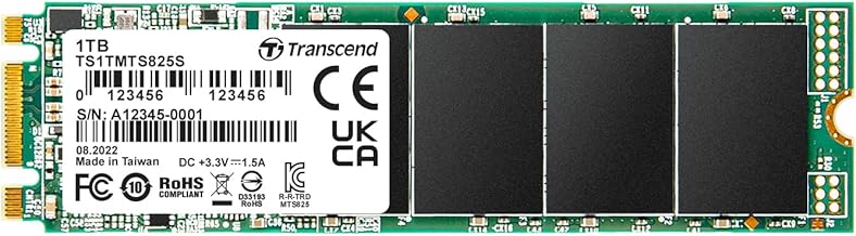 Transcend MTS825 1TB M.2 SATA SSD (B tier)