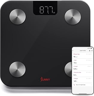 Sunny Health & Fitness 20 Metric Smart Scale (D tier)