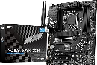 PRO B760-P WiFi DDR4 LGA 1700 ATX Motherboard (C tier)