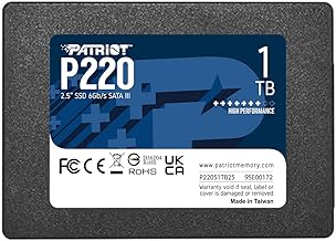 Patriot P220 1TB SATA SSD (C tier)