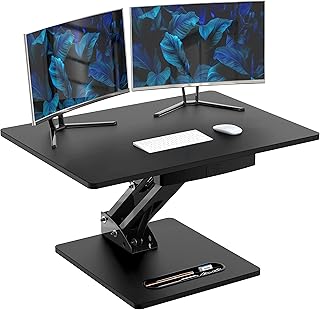 SHW 28 inch Standing Desk Converter (C tier)