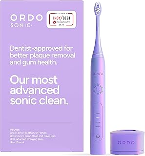 ORDO Sonic+ Electric Toothbrush for Adults, Pearl Violet (C tier)