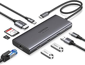 UGREEN Revodok Pro 109 9-in-1 USB-C Hub 10Gbps 4K HDMI 100W PD (A tier)