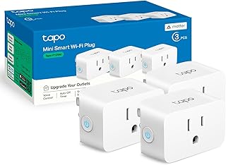 TP-Link Tapo Matter Smart Plug Mini 3 Pack (S tier)
