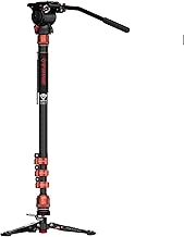 IFOOTAGE Cobra 3 71" Carbon Fiber Monopod with Fluid Head (C tier)