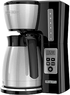 Black+Decker 12-Cup Thermal Programmable Coffee Maker (B tier)