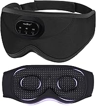 MUSICOZY 3D Bluetooth Sleep Mask with Headphones (B tier)