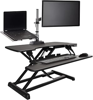 Vari VariDesk Pro Plus 36 Electric Standing Desk Converter (A tier)