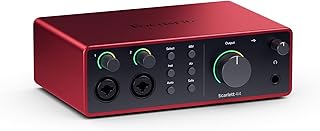 Focusrite Scarlett 4i4 4th Gen USB Audio Interface (S tier)