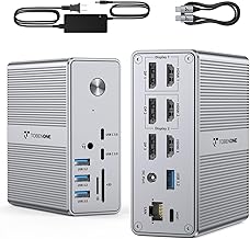 TobenONE DisplayLink Docking Station Triple Monitor 120W (C tier)