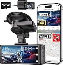 REDTIGER 4K Dash Cam Front and Rear F7N Touch (A tier)