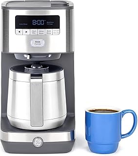 GE 10-Cup Drip Coffee Maker with Timer (B tier)