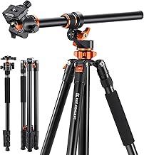 K&F CONCEPT 90" Aluminum Camera Tripod with Ball Head (C tier)