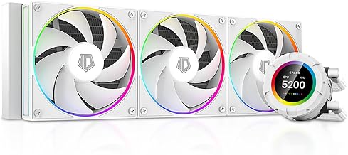 ID-COOLING SL360 White 360mm AIO Cooler with LCD (B tier)