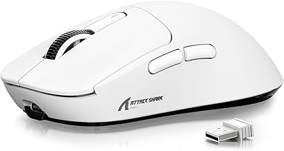 ATTACK SHARK X3 Wireless 49g 26K DPI White (B tier)