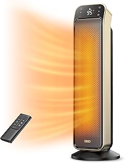 DREO Space Heater 25 Inch Tower Gold 1500W (A tier)