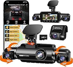 Neideso 360° 4-Channel Dash Cam N300 (C tier)