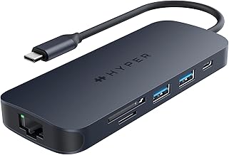 HyperDrive Next 8-Port USB-C Hub 4K60Hz 140W PD (B tier)
