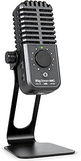 IK Multimedia iRig Stream Mic USB Condenser Microphone (C tier)