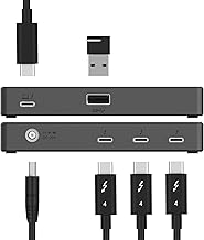 SABRENT Thunderbolt 4 Hub 60W Charging (B tier)