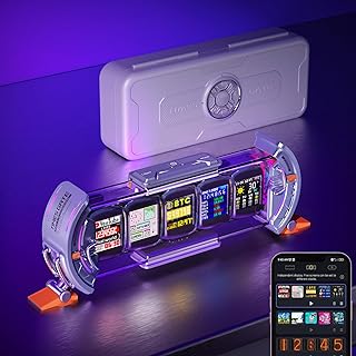 Divoom Times Gate Cyberpunk Digital Alarm Clock (C tier)
