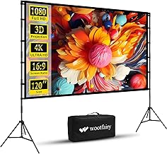 Wootfairy 120-inch 16:9 Portable Foldable Projector Screen (C tier)