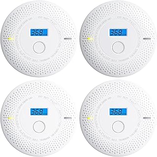 Smoke and Carbon Monoxide Detector 2-in-1 with 10-Year Battery (D tier)