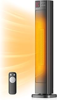 PELONIS Ceramic Tower Space Heater 1500W 30 Inch (A tier)