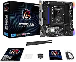 B760M PG Riptide WiFi LGA 1700 Micro ATX Motherboard (C tier)