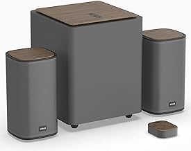 KEiiD 2.1 Bluetooth Computer Speakers with Subwoofer (C tier)