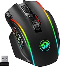 Redragon Wireless MMO Gaming Mouse 16000 DPI (B tier)