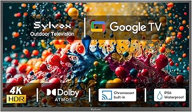 SYLVOX 55-inch 4K Outdoor TV Deck Pro 3.0 (C tier)
