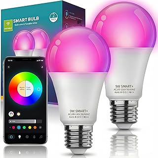 Smart Light Bulb A19 RGBTW 2-Pack (C tier)
