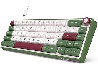 RK ROYAL KLUDGE R65 60% Mechanical Keyboard Green (A tier)