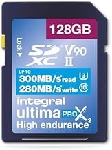 Integral 128GB SDXC UHS-II V90 (B tier)