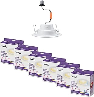 WiZ Tunable White Smart Downlight 6 Inch 6-Pack (B tier)