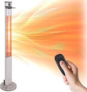 SereneLife Infrared Patio Heater Table 1500W (C tier)